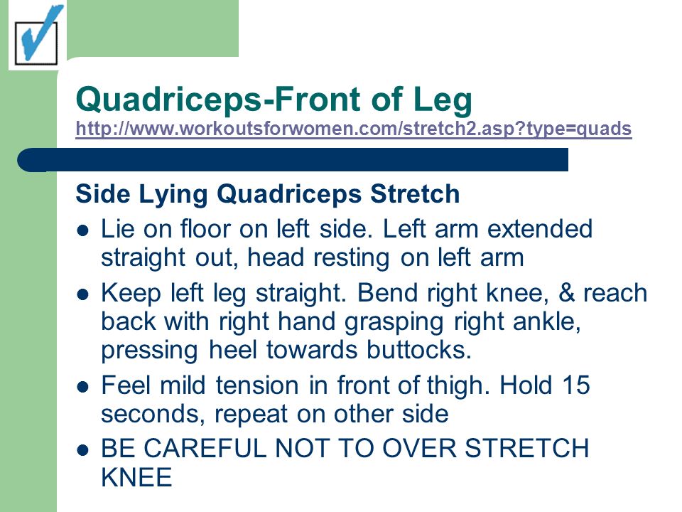 Quadriceps-Front of Leg   type=quads