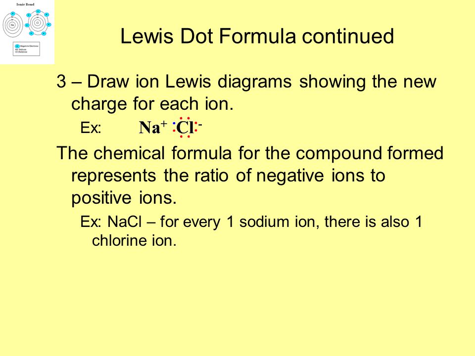 Lewis Dot Formula continued