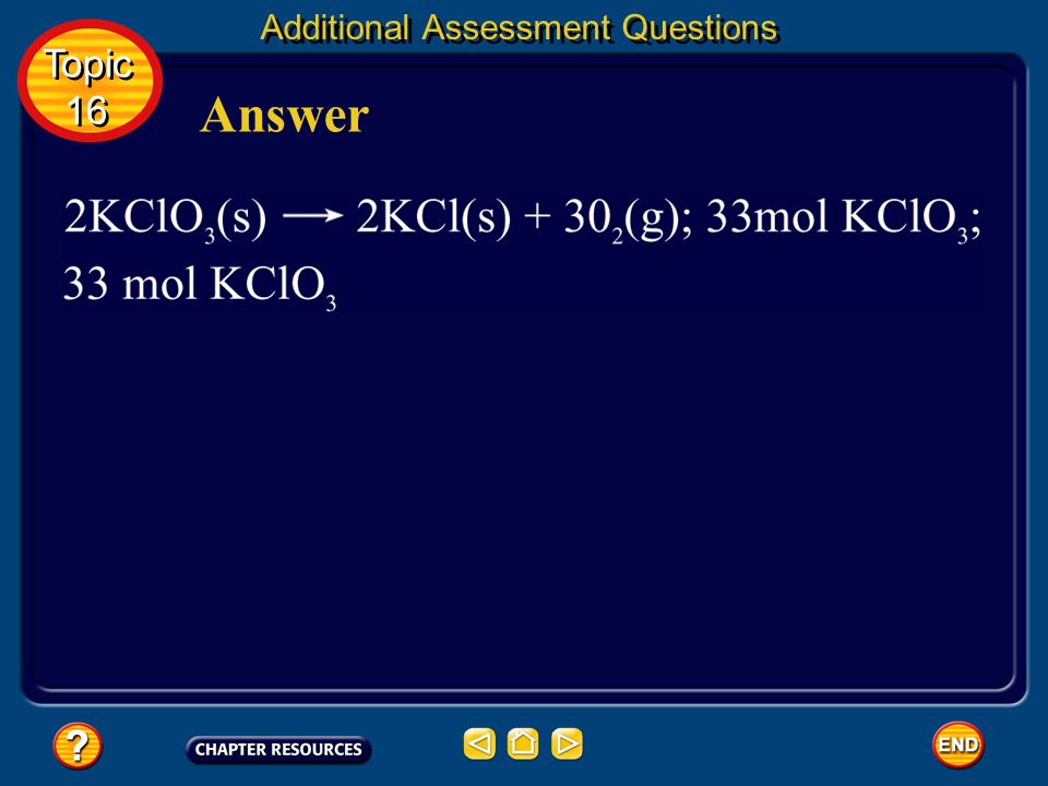 Additional Assessment Questions
