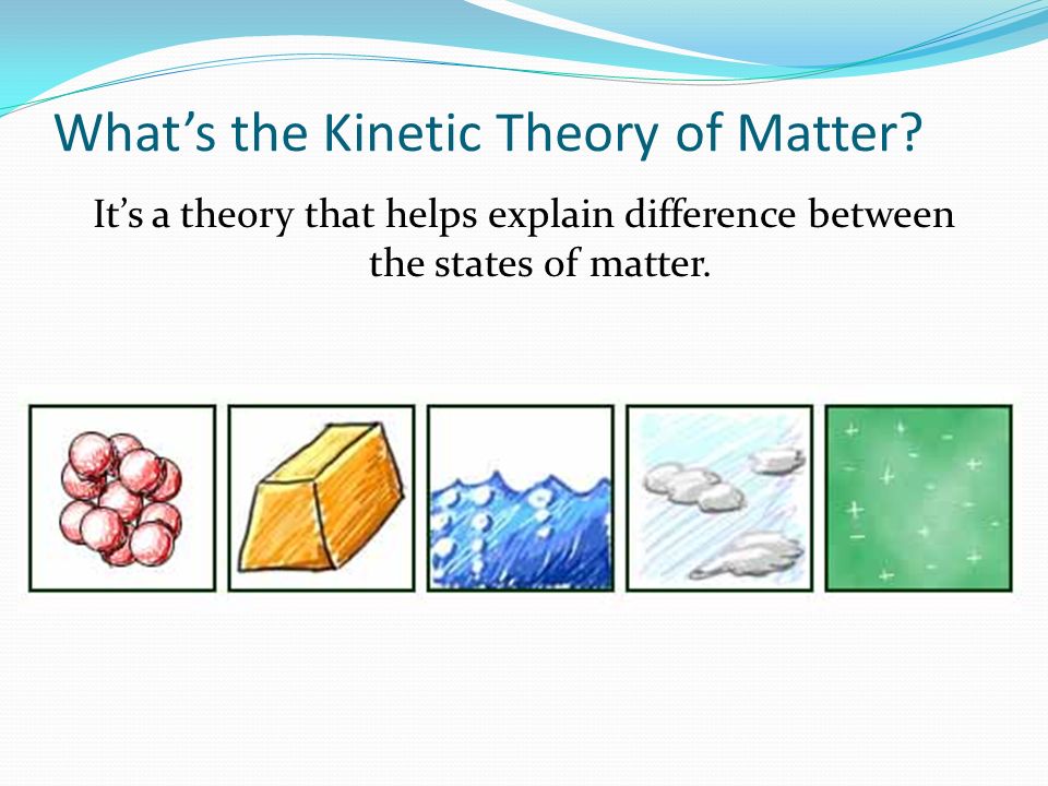 Theory of matter kinetic What is