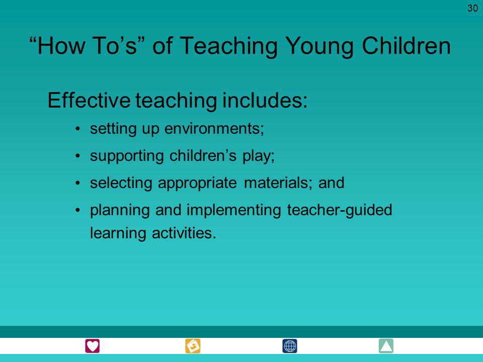 How To’s of Teaching Young Children