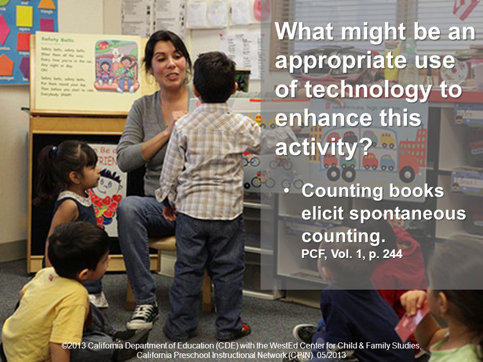 California Preschool Instructional Network (CPIN). 05/2013