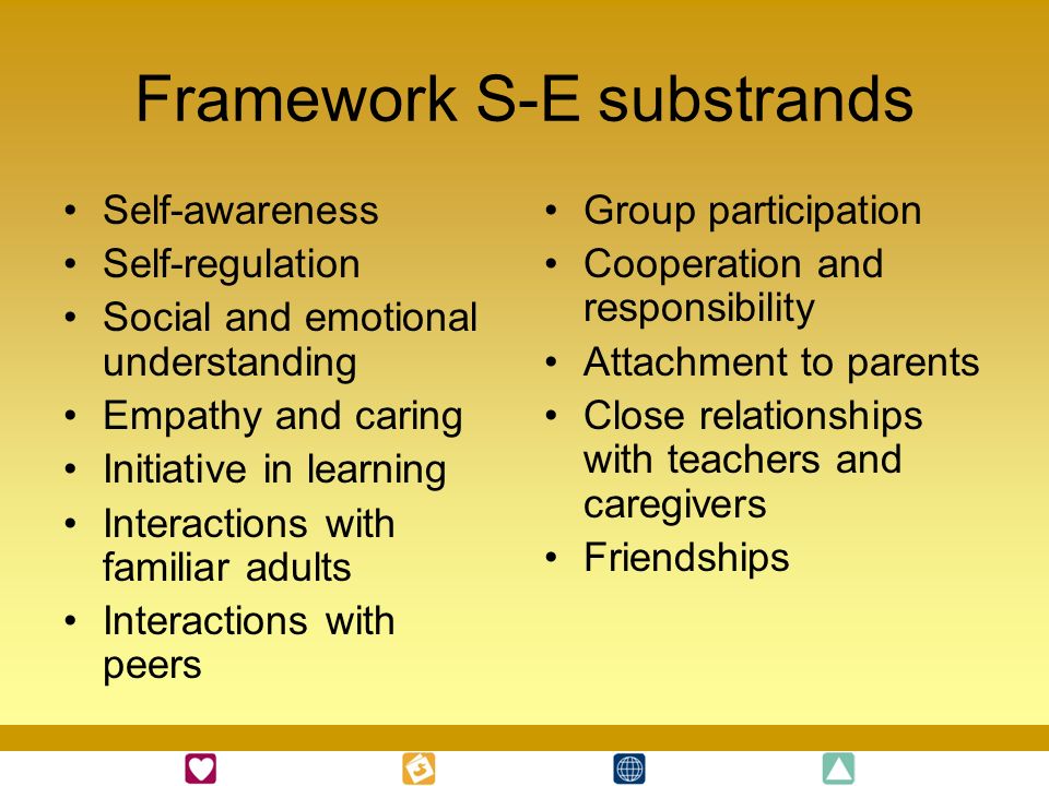 Framework S-E substrands