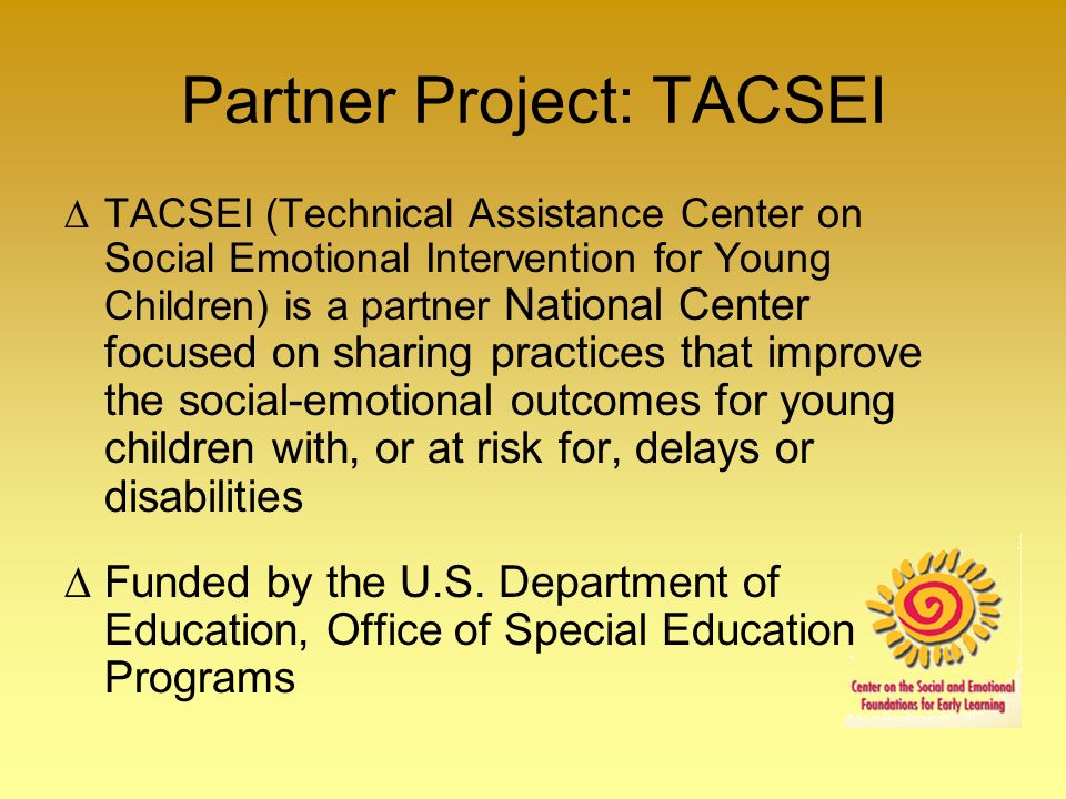 Partner Project: TACSEI