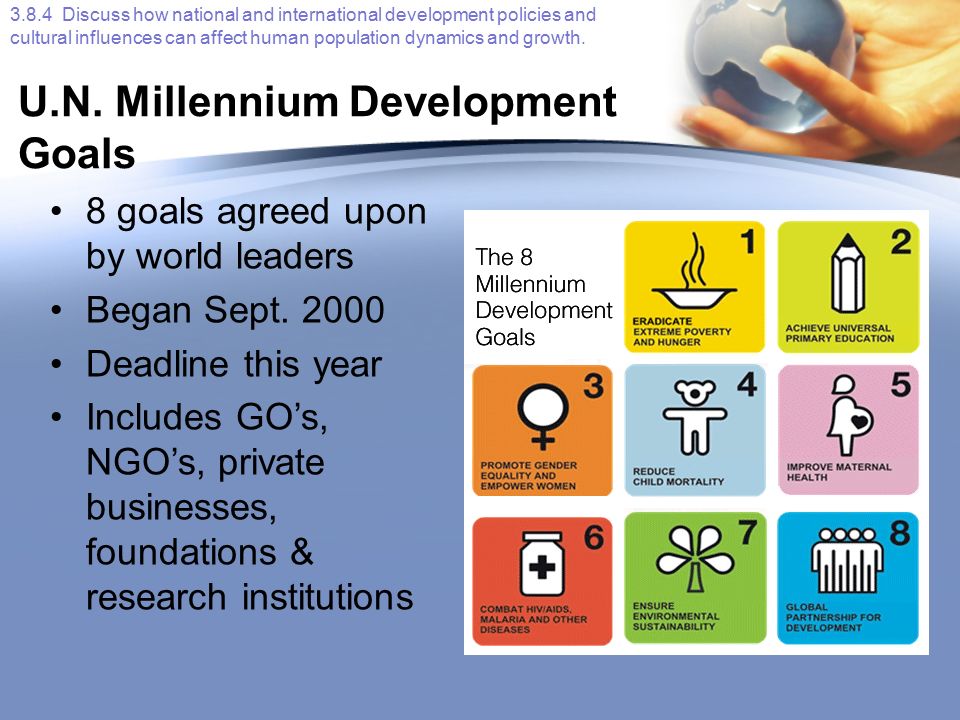 U.N. Millennium Development Goals