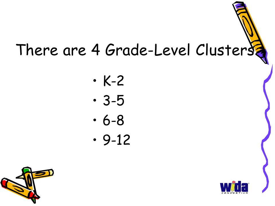 There are 4 Grade-Level Clusters