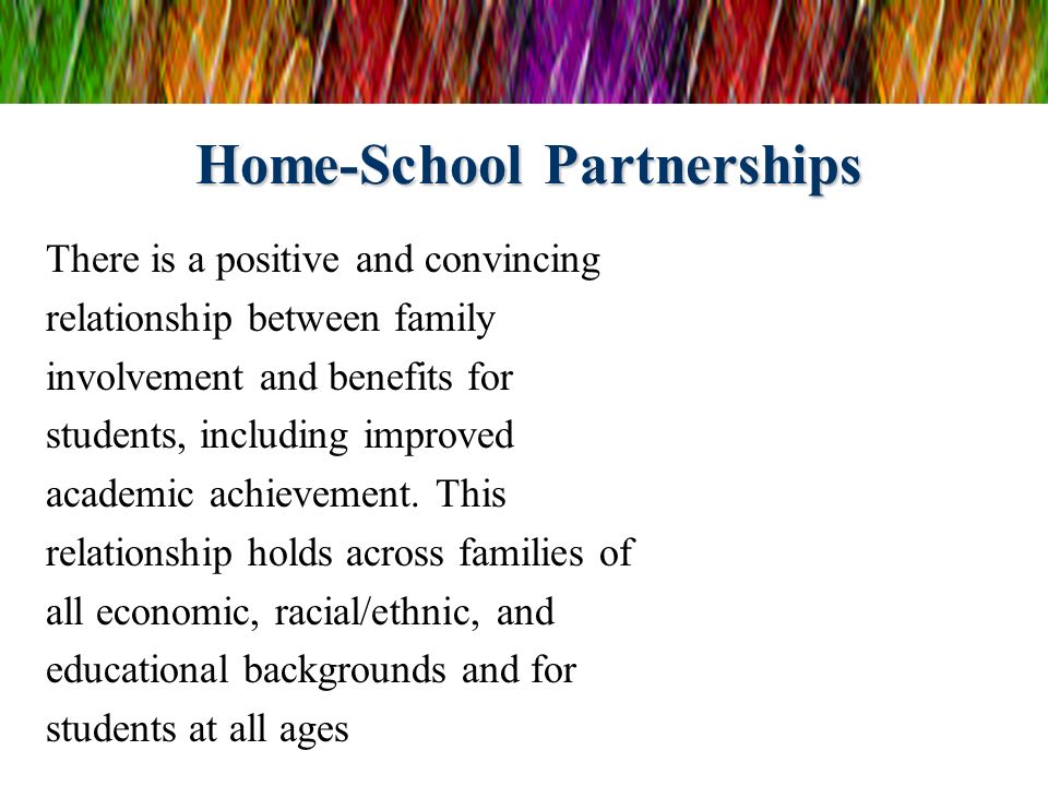 Home-School Partnerships