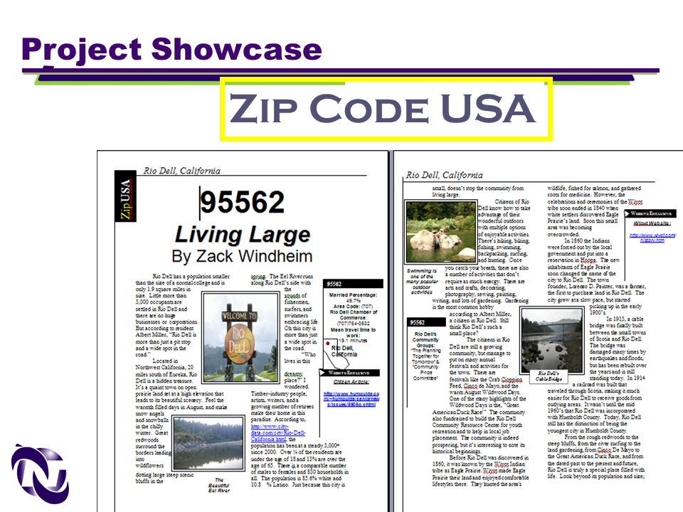 Zip Code USA Project Showcase