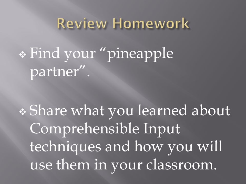Find your pineapple partner .