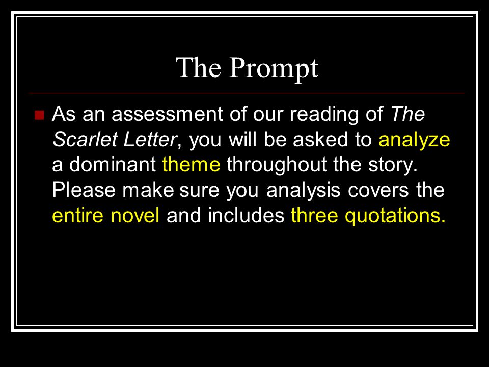 The Prompt