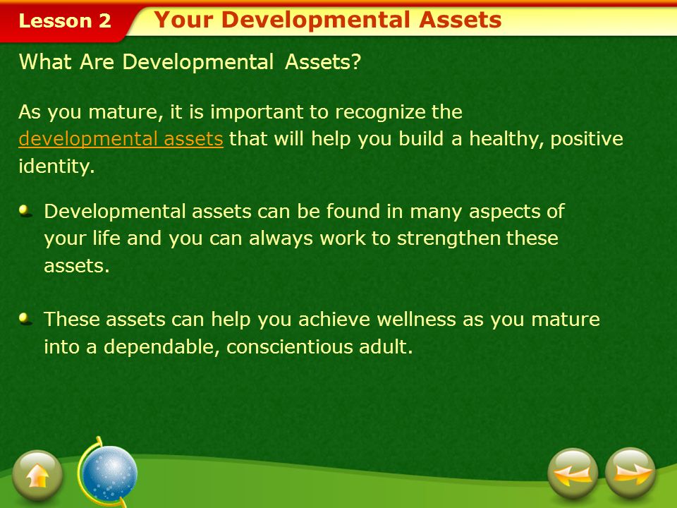 Your Developmental Assets