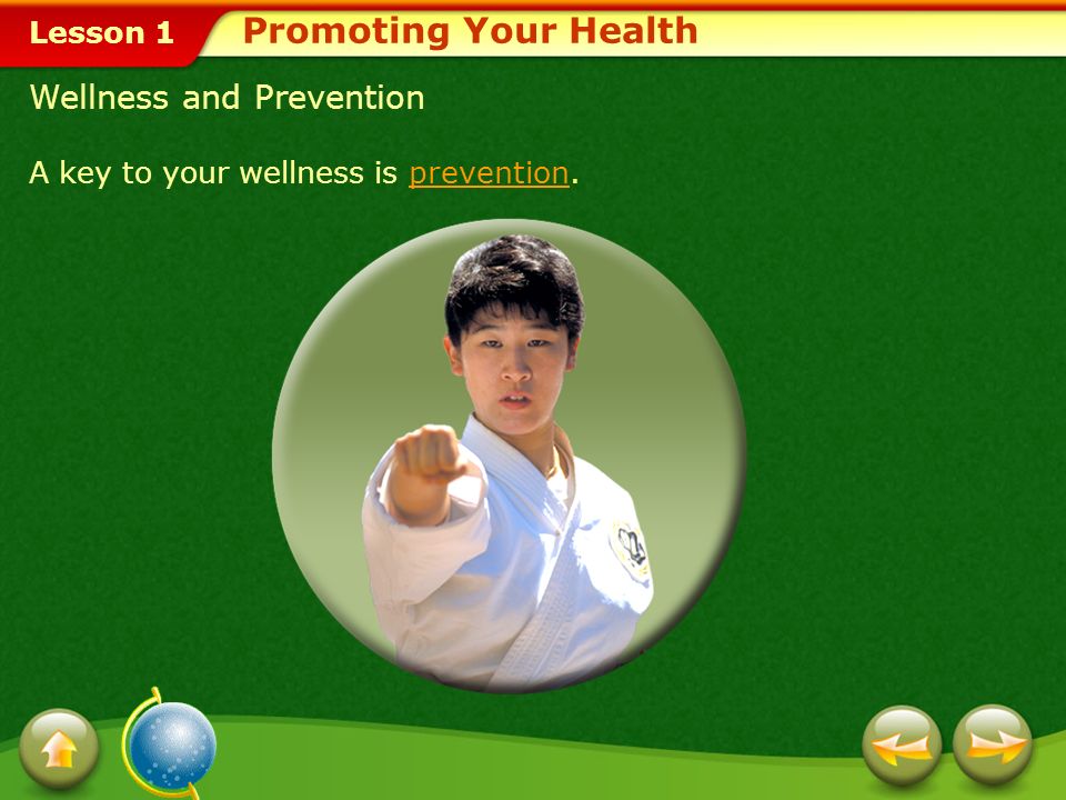 Promoting Your Health Wellness and Prevention