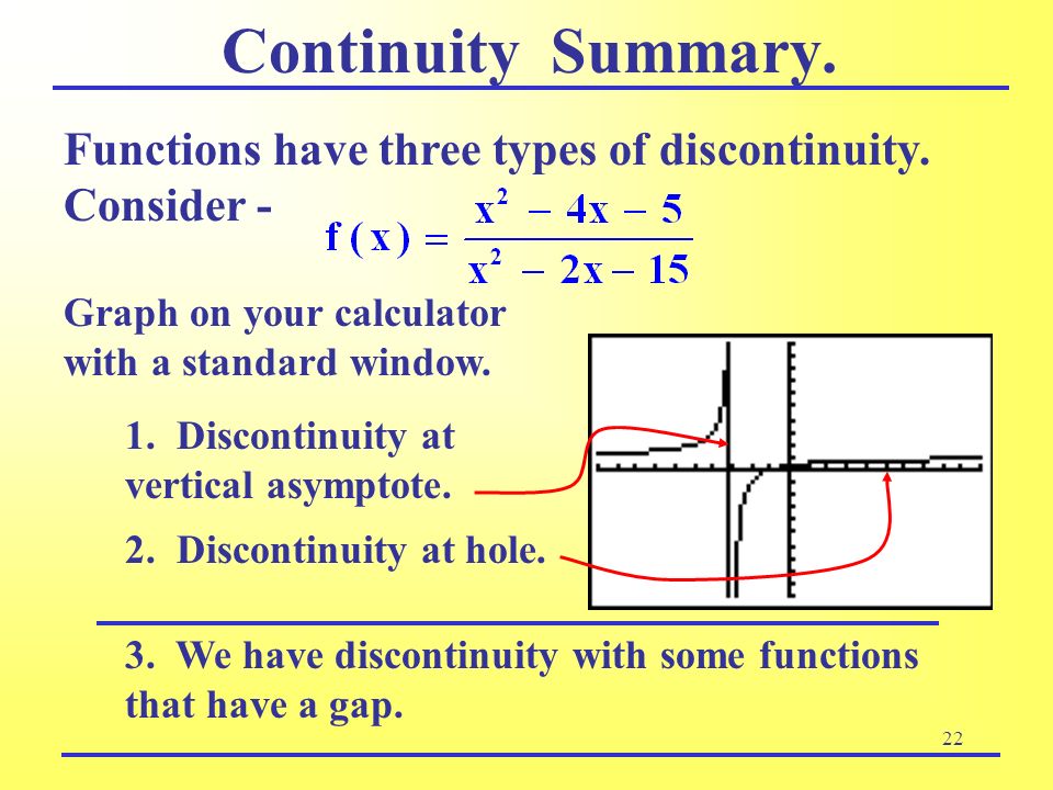 1-4 Limits, Continuity, and Intermediate Value Thereom - ppt download