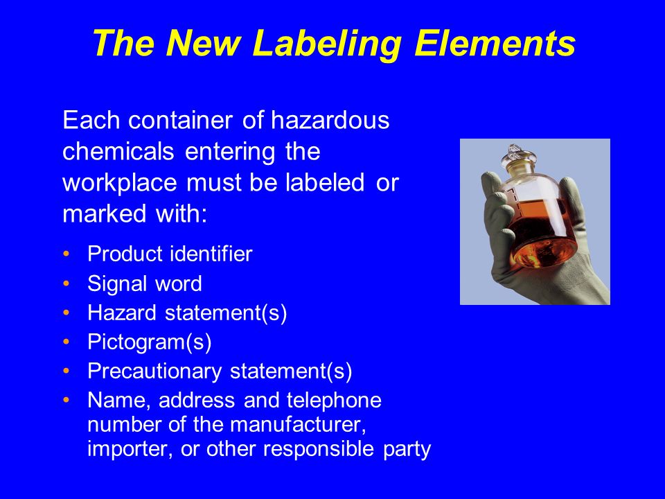 The New Labeling Elements