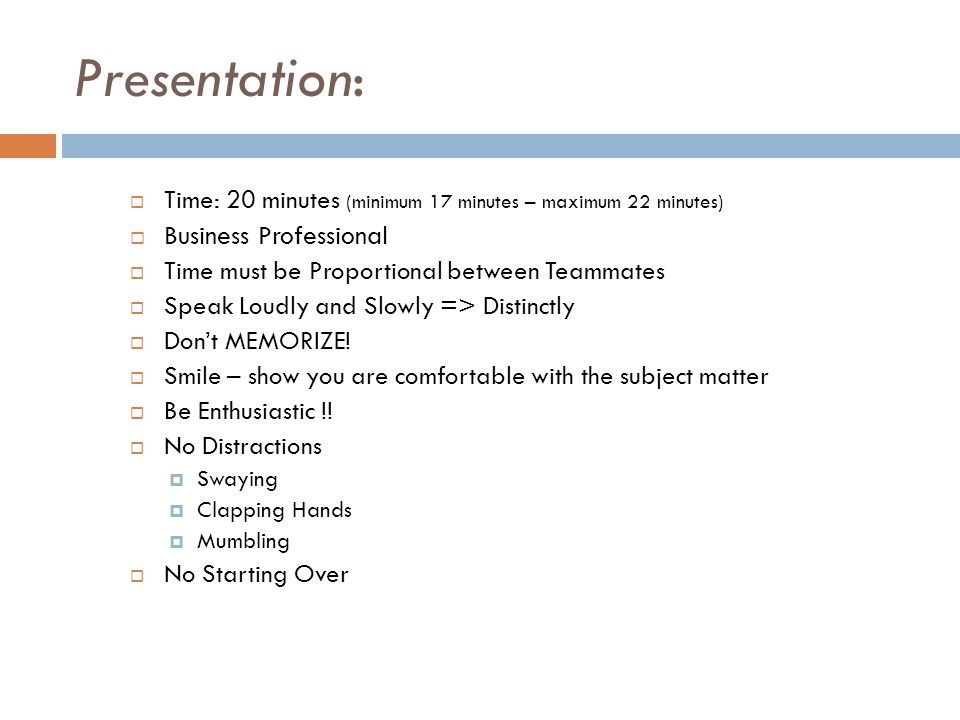 Presentation: Business Professional