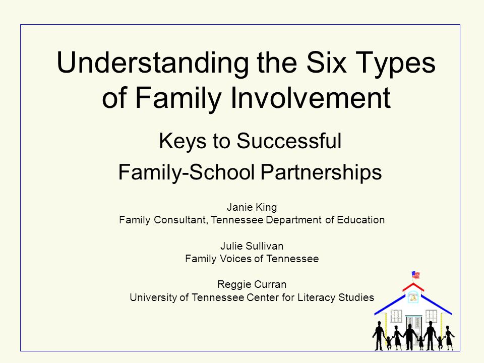 Understanding the Six Types of Family Involvement