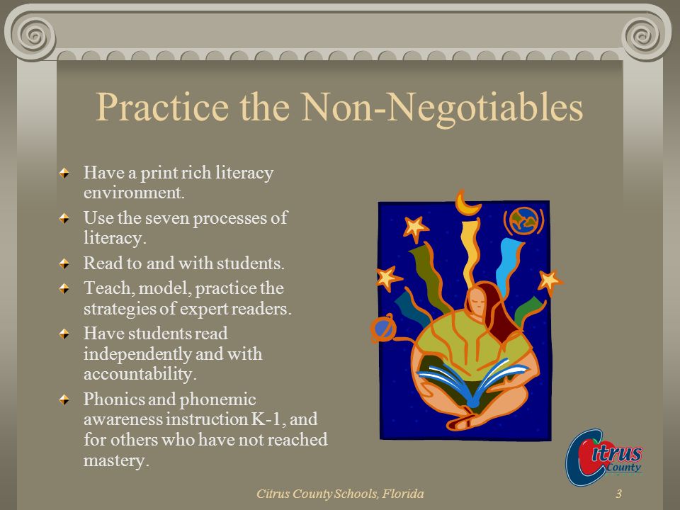 Practice the Non-Negotiables