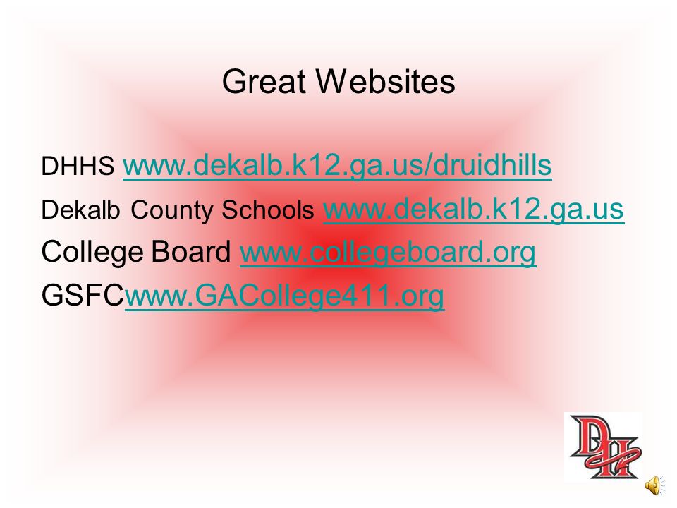 Great Websites College Board