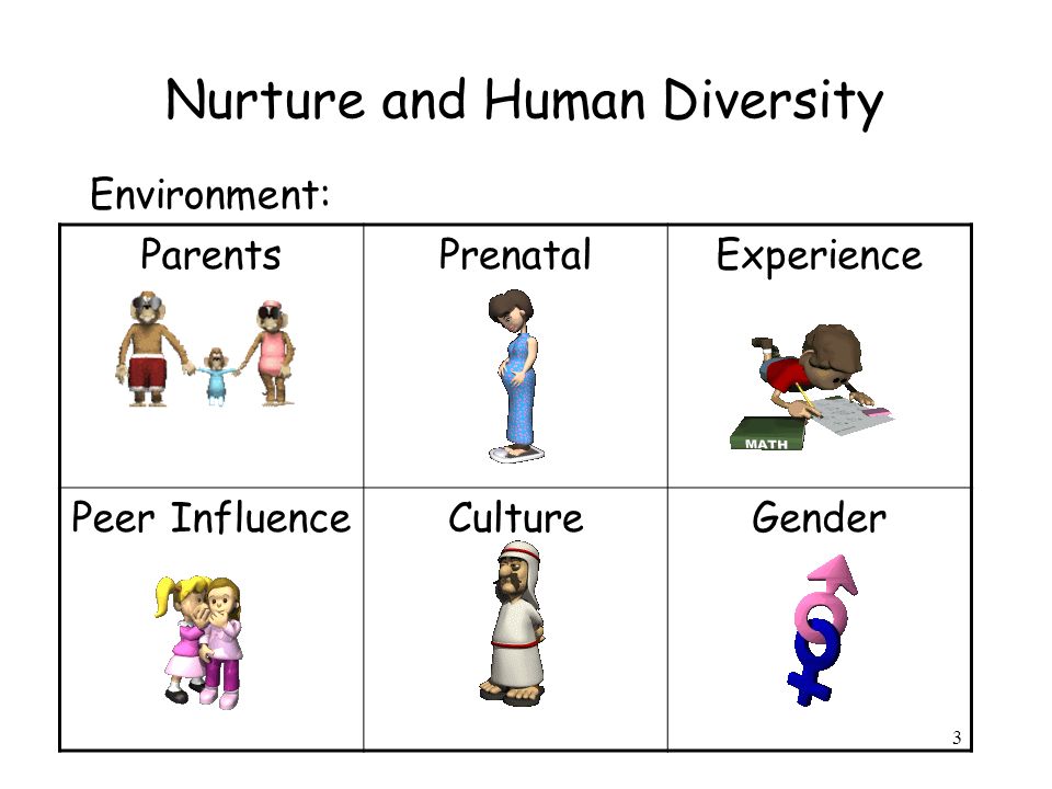 Nurture and Human Diversity