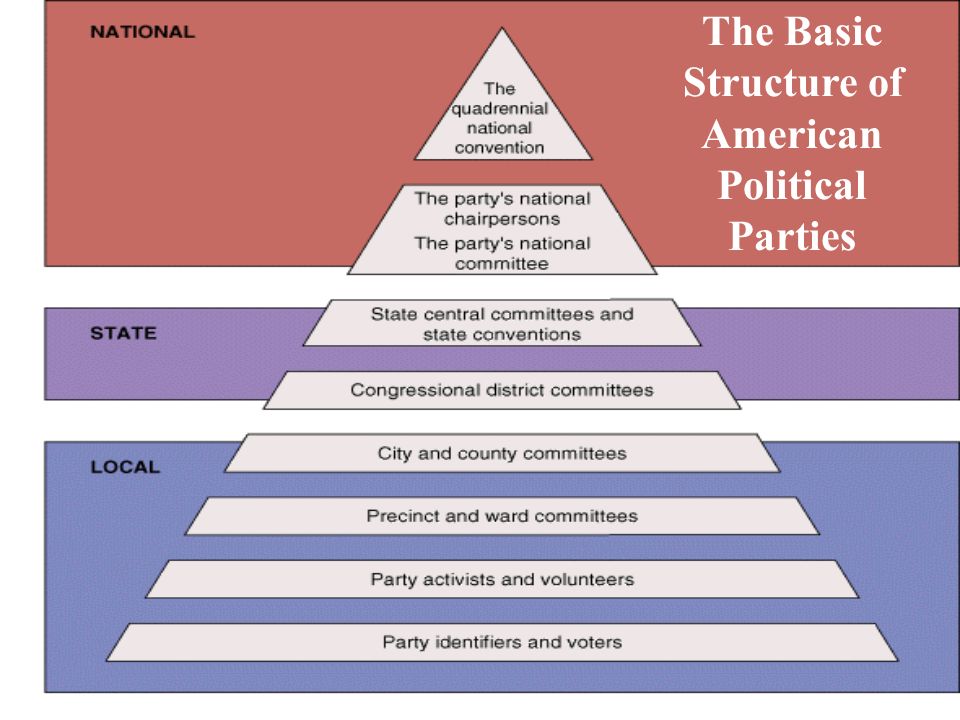 American Political Structure Chart