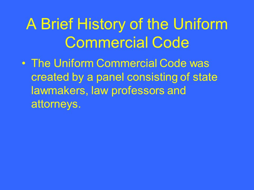 Chapter 9: Commercial Code - video online download