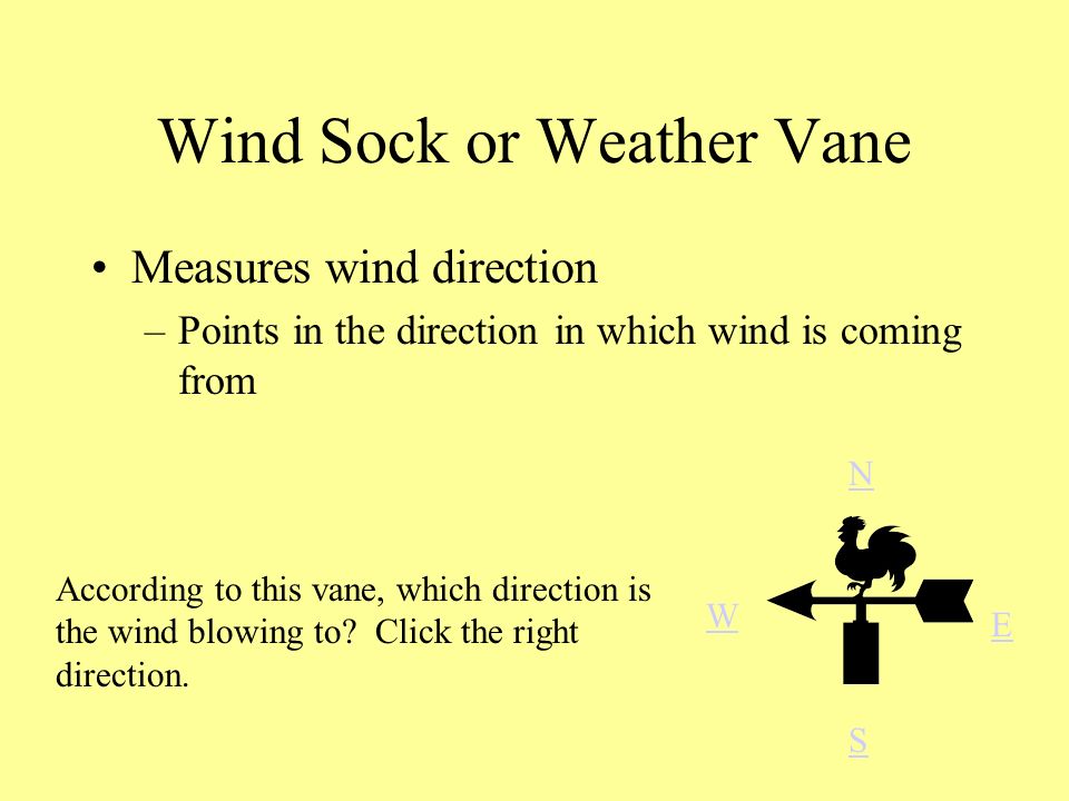 Wind Sock or Weather Vane