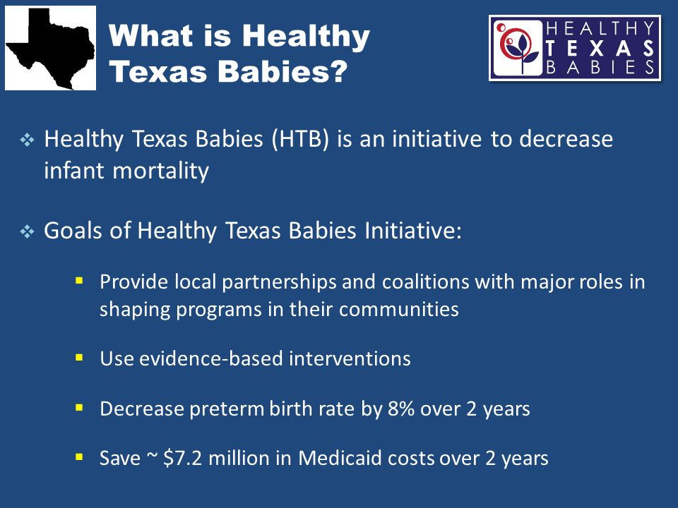 What is Healthy Texas Babies