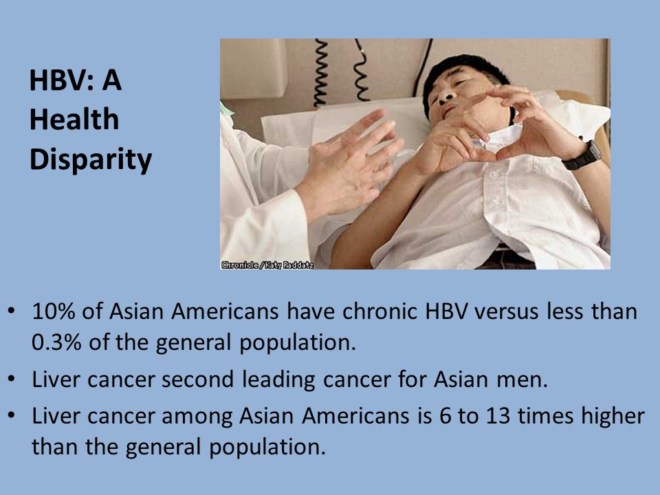 HBV: A Health Disparity