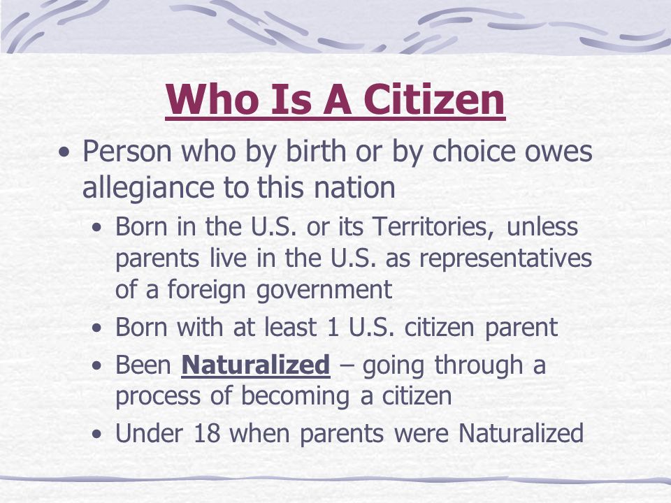 Chapter 3 The Meaning of Citizenship - ppt video online download