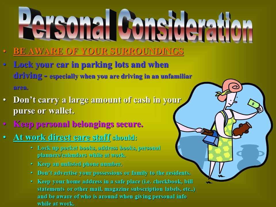Personal+Consideration
