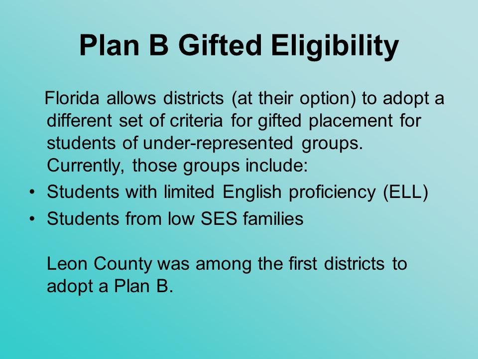 Identifying Gifted Students in Your School - ppt download