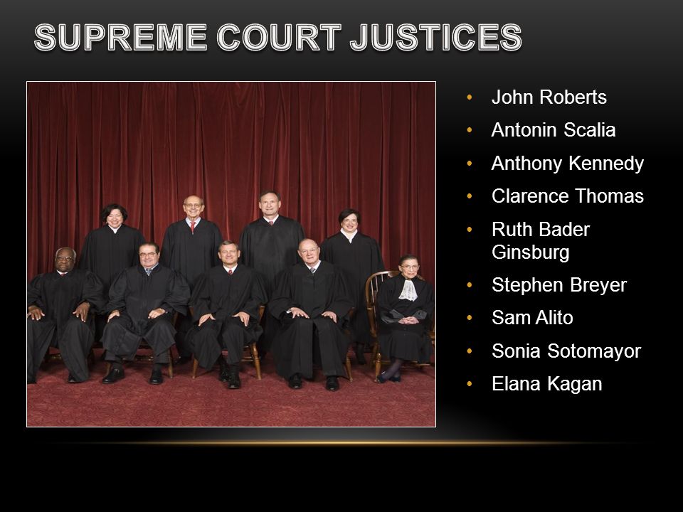 SUPREME COURT JUSTICES