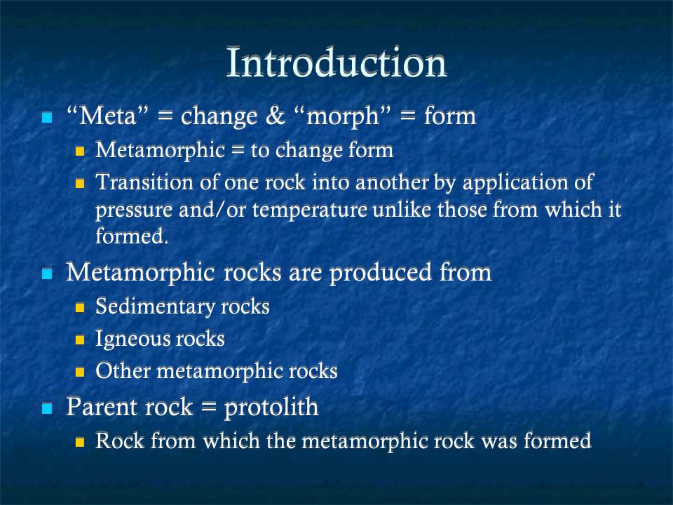 Chapter 8 Metamorphism Metamorphic Rocks Ppt Download