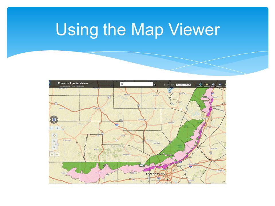 Edwards Aquifer Map Viewer Edwards Aquifer Protection Program - Ppt Download