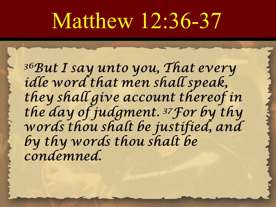 Matthew Chapter 12 Now there breaks out into the open a conflict ...