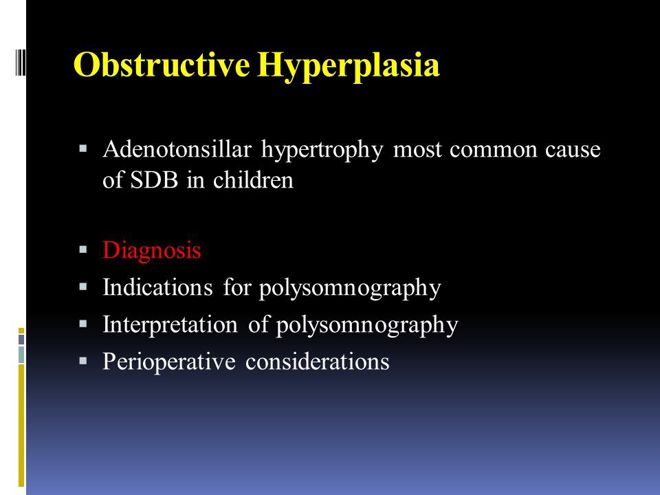 Obstructive Hyperplasia