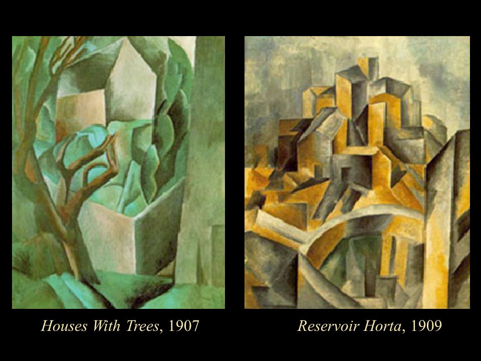 Houses With Trees, 1907 Reservoir Horta, 1909