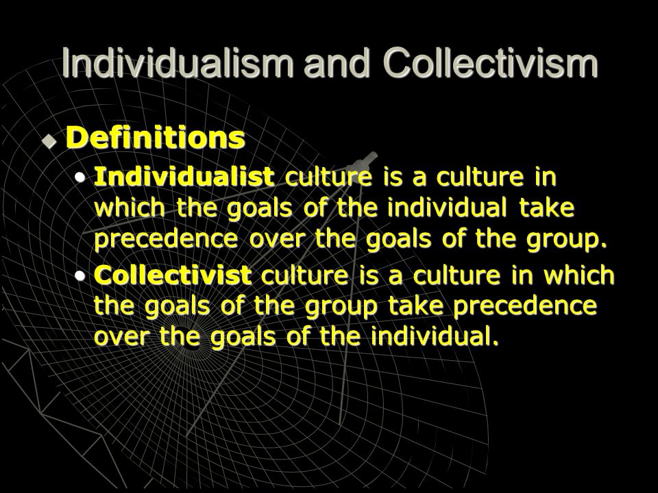 define individualism
