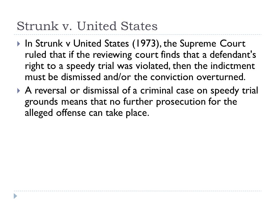 Strunk v. United States