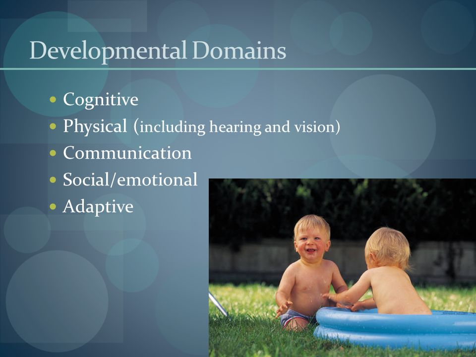 Developmental Domains