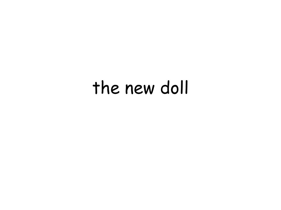 the new doll