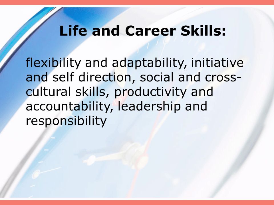 Life and Career Skills: