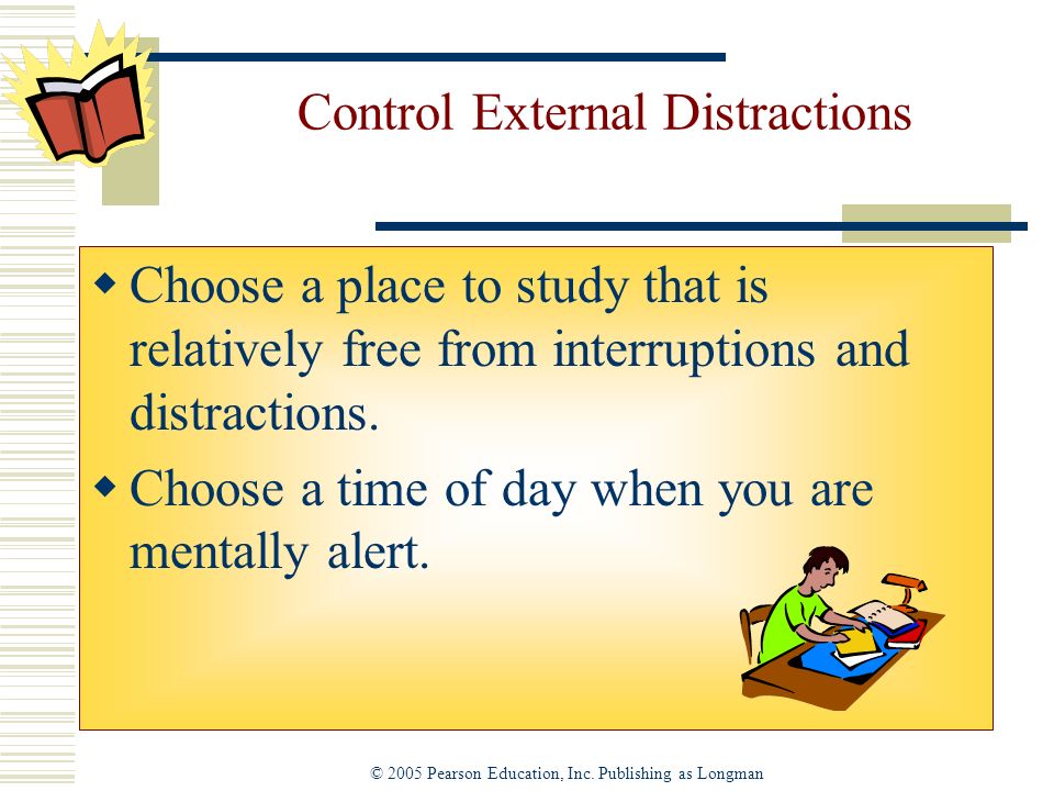 Control External Distractions