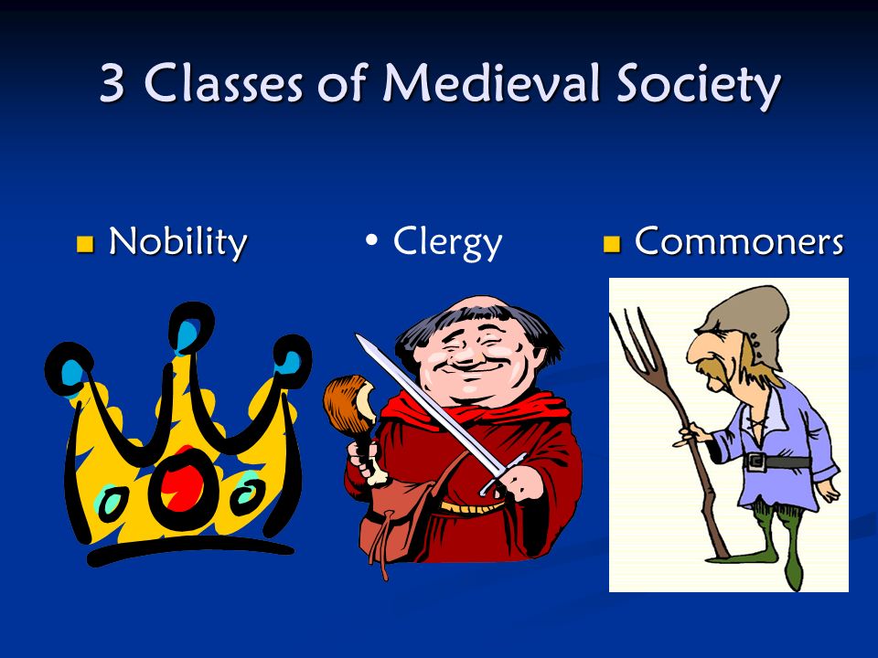 3 Classes of Medieval Society
