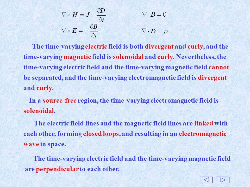 Chapter 7 Time-varying Electromagnetic Fields - ppt download