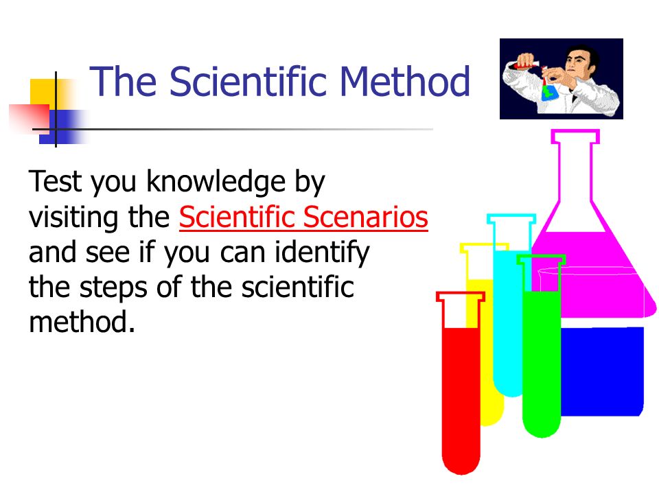 The Scientific Method Test you knowledge by