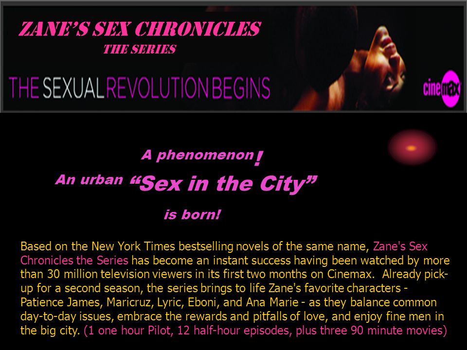 Zane Sex Chronicles Season 3