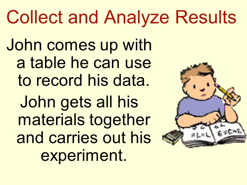 Collect and Analyze Results
