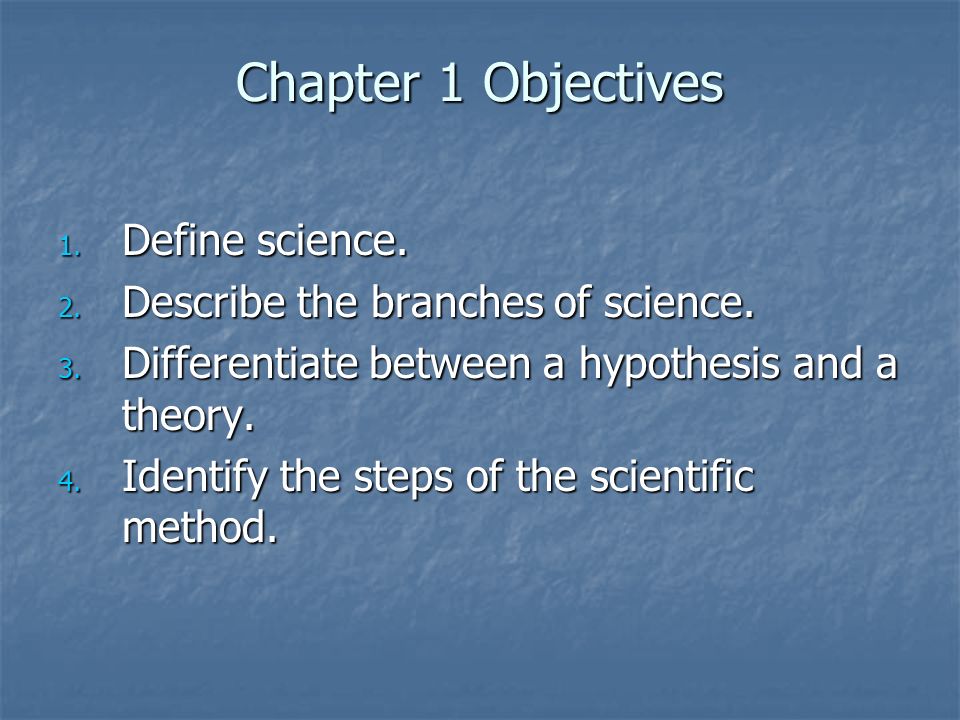 what are the 3 branches of science