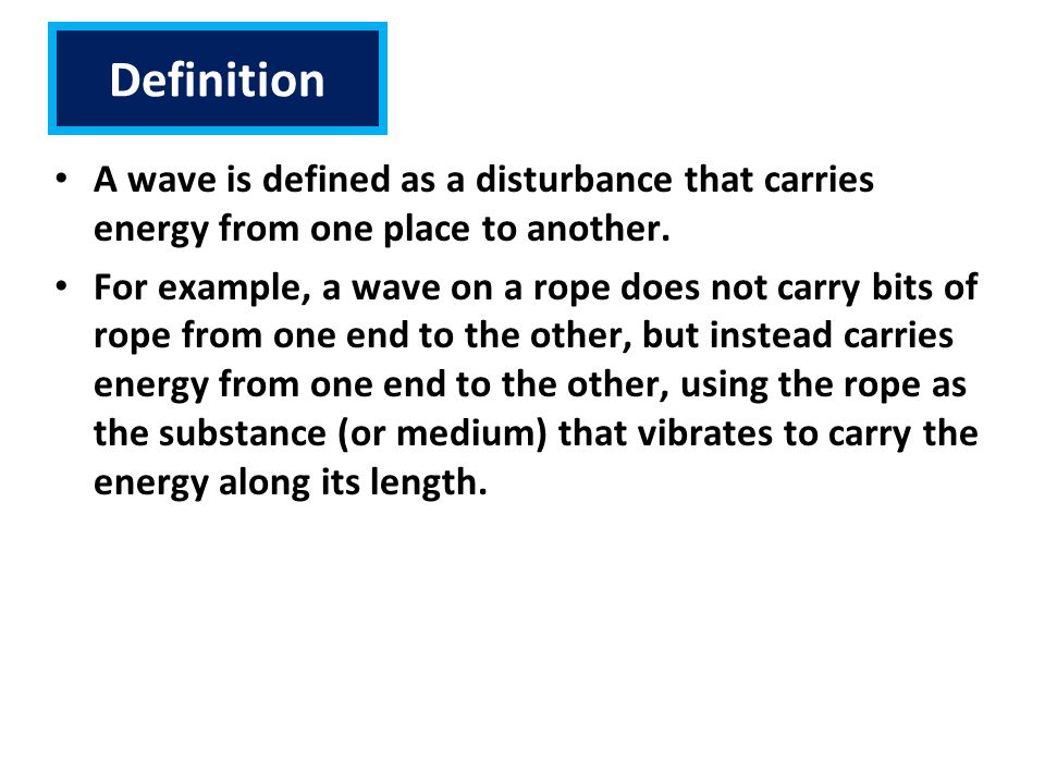 Energy Traveling In Waves Ppt Download